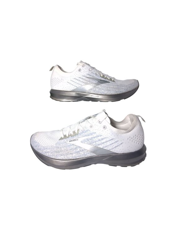 Brooks Levitate 2 Mens Running Shoes White Silver DNA Amp Lightweight main image 7